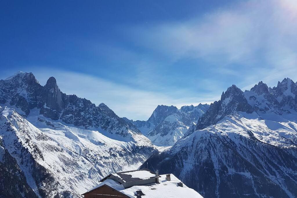 Chalet L'Ilet Ensoleille /Sunny Island Chalet Chamonix Exteriör bild