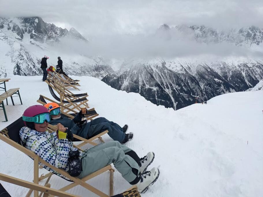 Chalet L'Ilet Ensoleille /Sunny Island Chalet Chamonix Exteriör bild