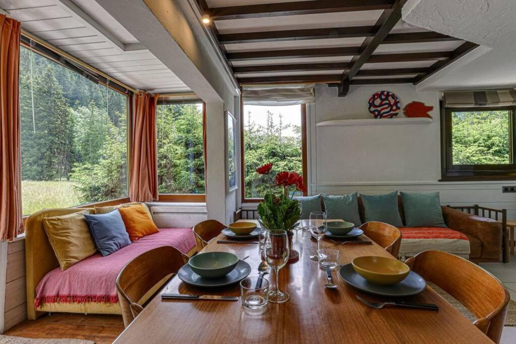 Chalet L'Ilet Ensoleille /Sunny Island Chalet Chamonix Exteriör bild